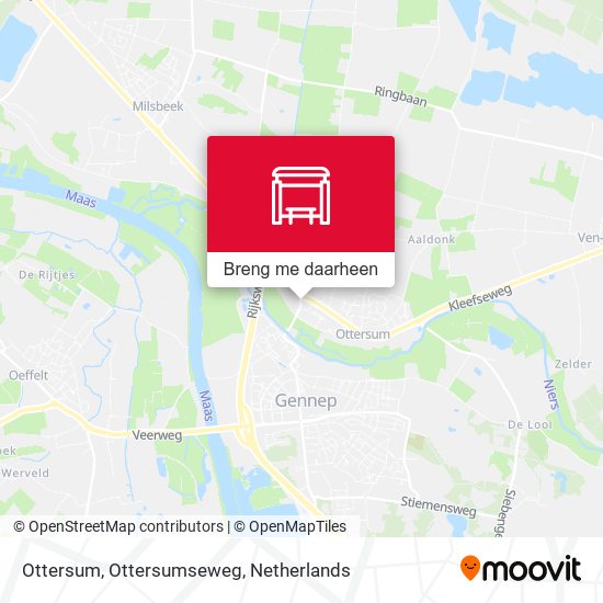 Ottersum, Ottersumseweg kaart