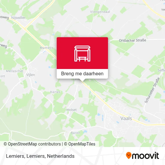 Lemiers, Lemiers kaart