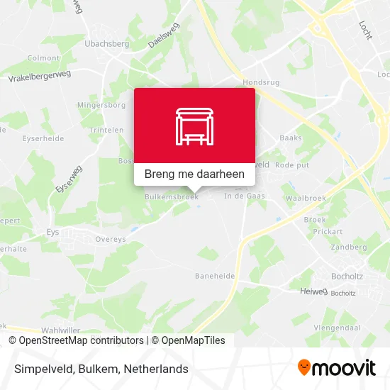 Simpelveld, Bulkem kaart