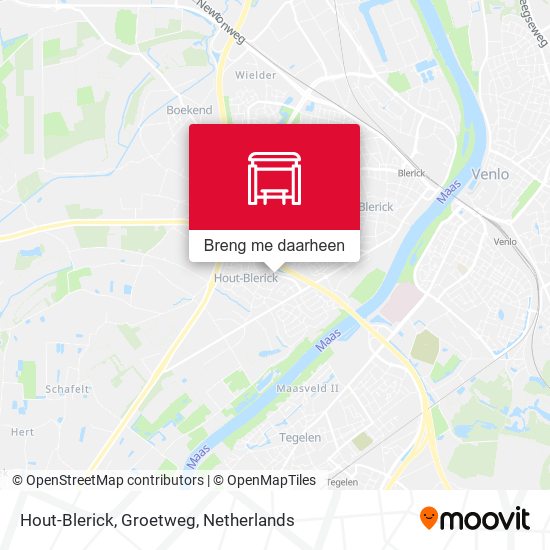 Hout-Blerick, Groetweg kaart