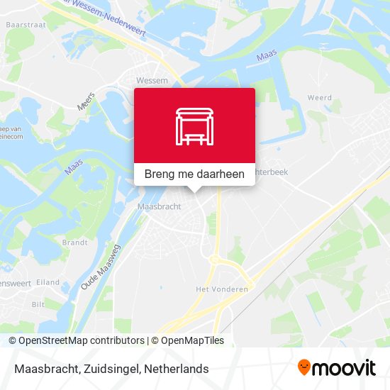 Maasbracht, Zuidsingel kaart