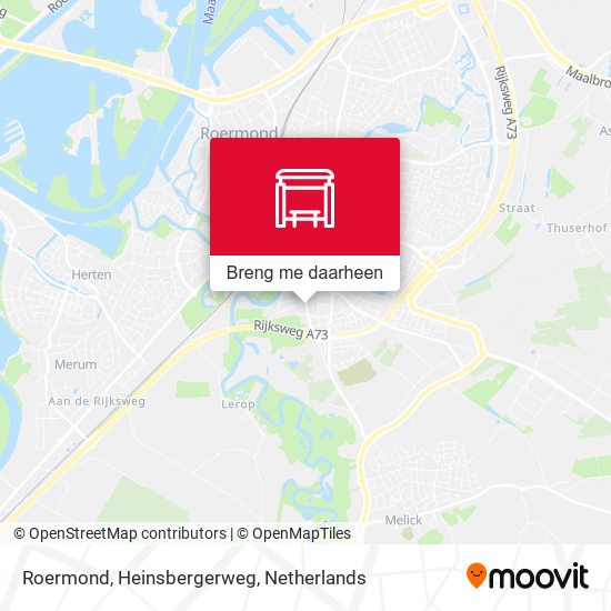 Roermond, Heinsbergerweg kaart