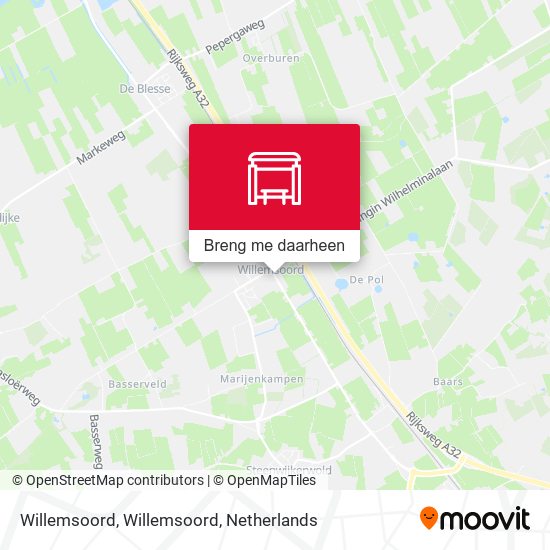 Willemsoord, Willemsoord kaart