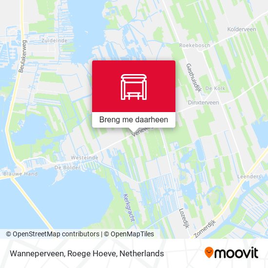 Wanneperveen, Roege Hoeve kaart