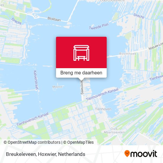 Breukeleveen, Hoxwier kaart