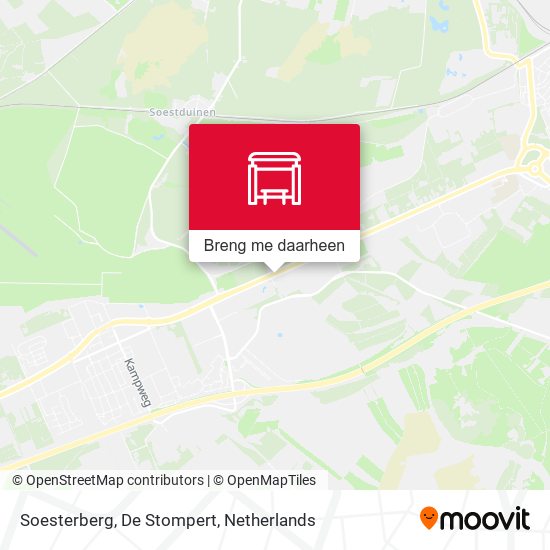 Soesterberg, De Stompert kaart