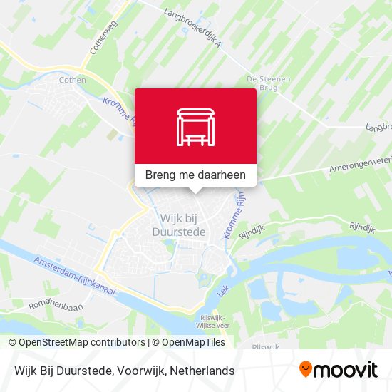 Wijk Bij Duurstede, Voorwijk kaart