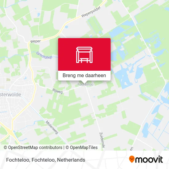 Fochteloo, Fochteloo kaart