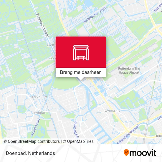 Doenpad kaart