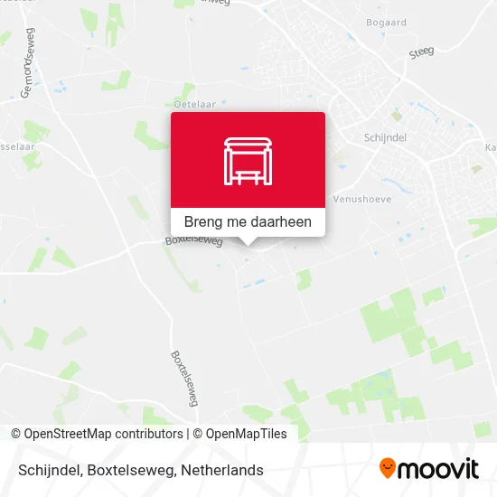 Schijndel, Boxtelseweg kaart