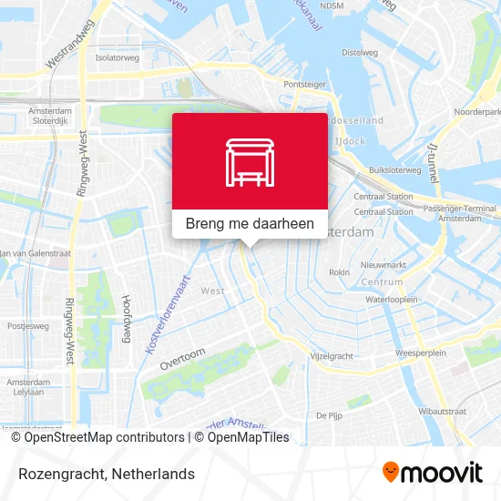 Rozengracht kaart