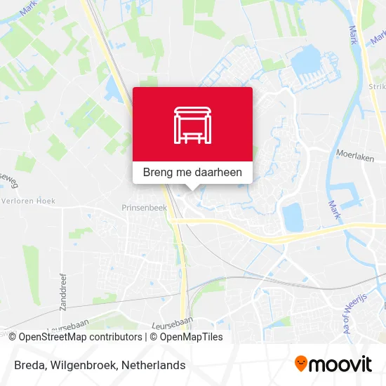 Breda, Wilgenbroek kaart