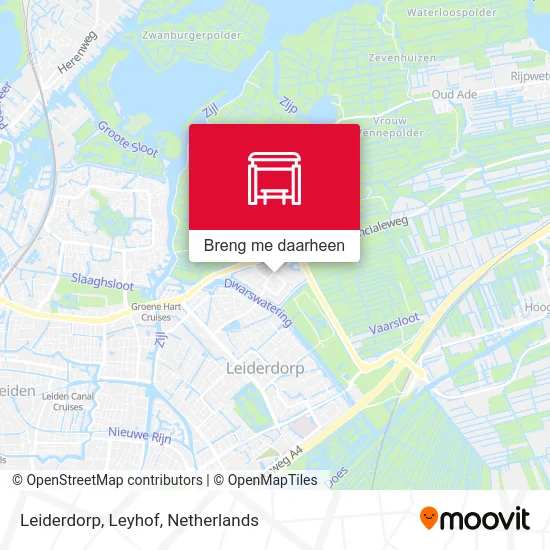 Leiderdorp, Leyhof kaart