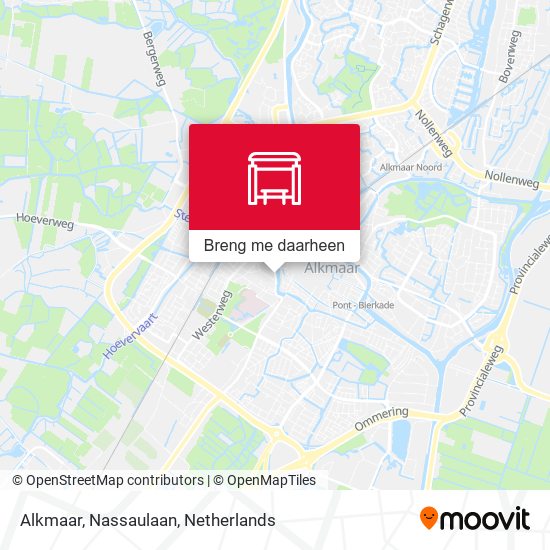 Alkmaar, Nassaulaan kaart