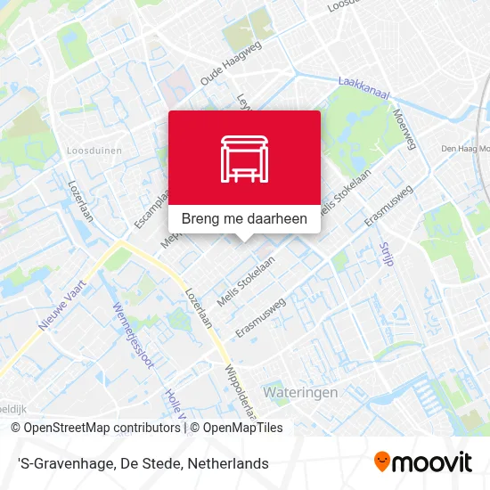 'S-Gravenhage, De Stede kaart