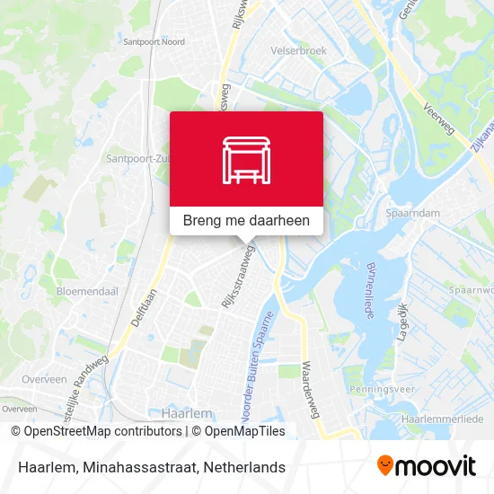 Haarlem, Minahassastraat kaart