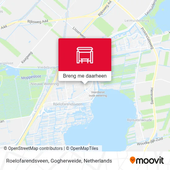 Roelofarendsveen, Gogherweide kaart