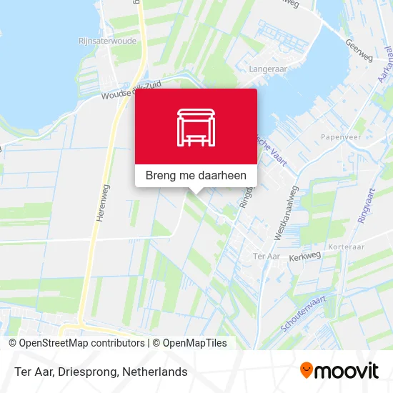 Ter Aar, Driesprong kaart