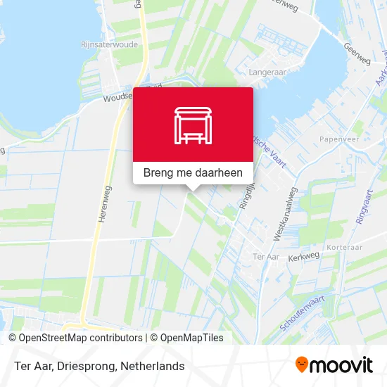 Ter Aar, Driesprong kaart