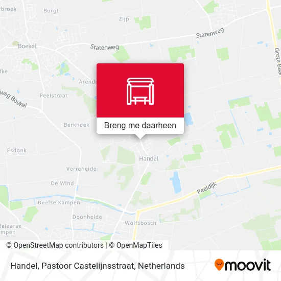 Handel, Pastoor Castelijnsstraat kaart
