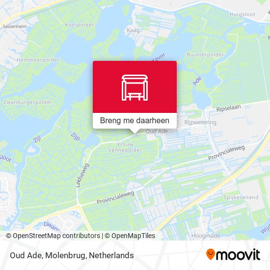 Oud Ade, Molenbrug kaart