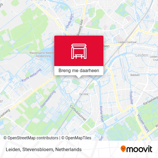 Leiden, Stevensbloem kaart