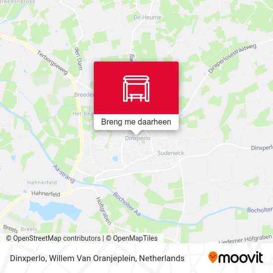 Dinxperlo, Willem Van Oranjeplein kaart