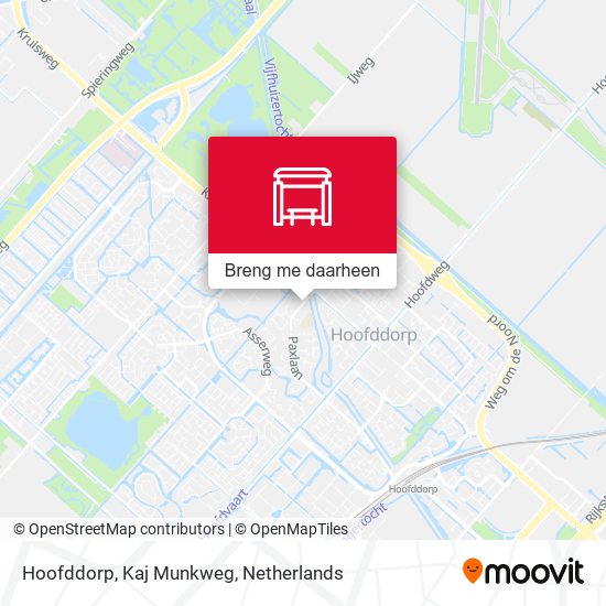 Hoofddorp, Kaj Munkweg kaart