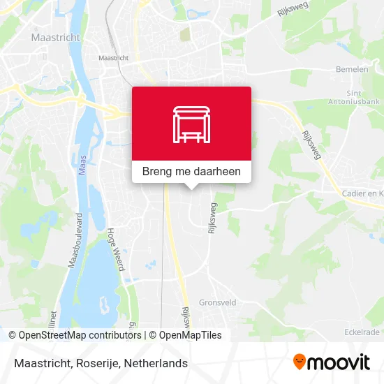 Maastricht, Roserije kaart