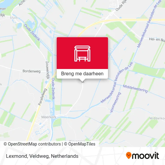 Lexmond, Veldweg kaart