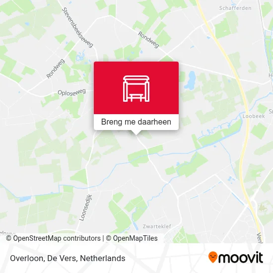 Overloon, De Vers kaart