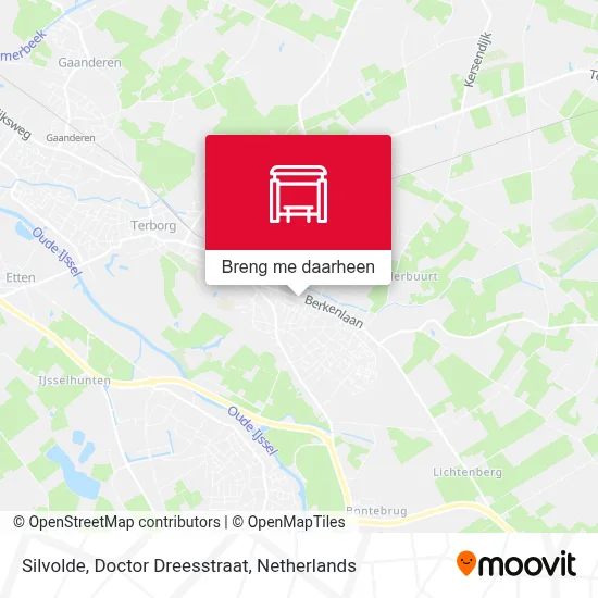 Silvolde, Doctor Dreesstraat kaart