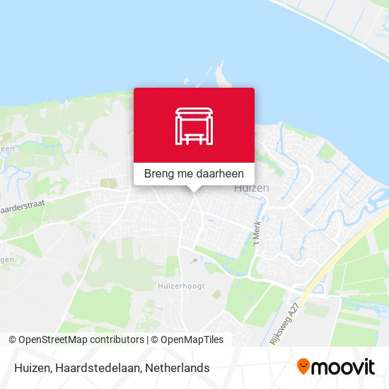 Huizen, Haardstedelaan kaart