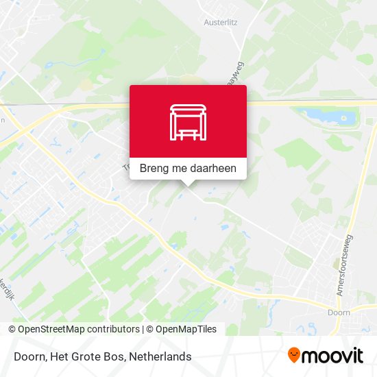 Doorn, Het Grote Bos kaart