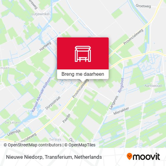 Nieuwe Niedorp, Transferium kaart