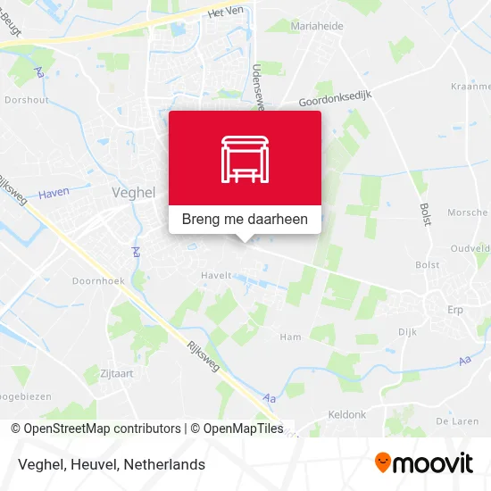 Veghel, Heuvel kaart