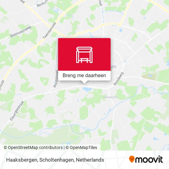 Haaksbergen, Scholtenhagen kaart