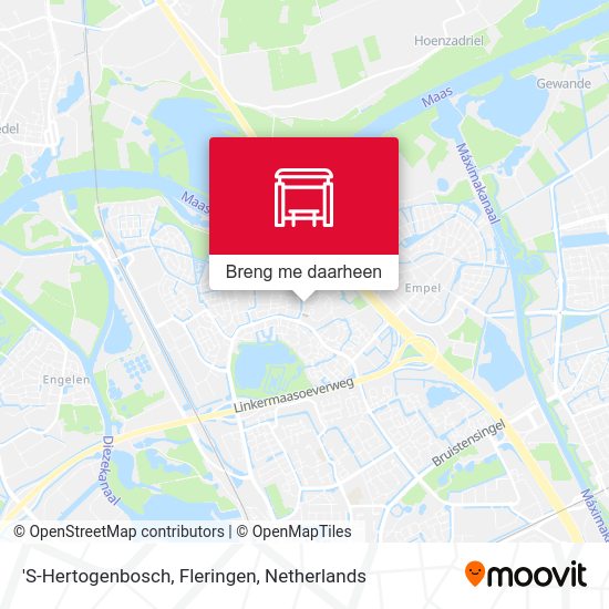 'S-Hertogenbosch, Fleringen kaart