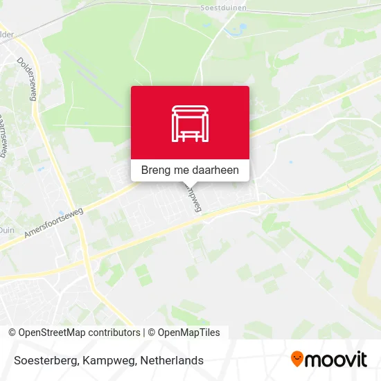 Soesterberg, Kampweg kaart