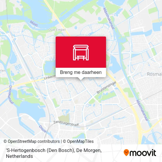 'S-Hertogenbosch (Den Bosch), De Morgen kaart