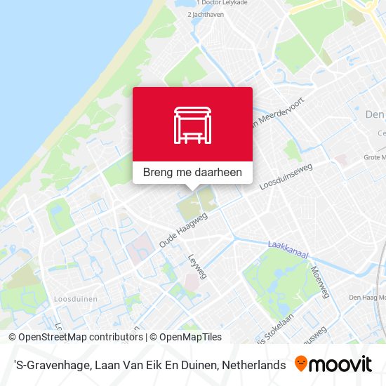 'S-Gravenhage, Laan Van Eik En Duinen kaart