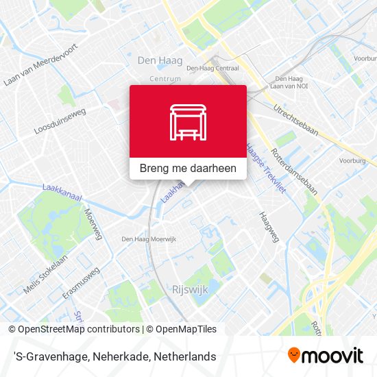 'S-Gravenhage, Neherkade kaart