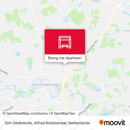 Sint Oedenrode, Alfred Nobelstraat kaart