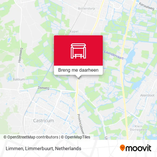 Limmen, Limmerbuurt kaart