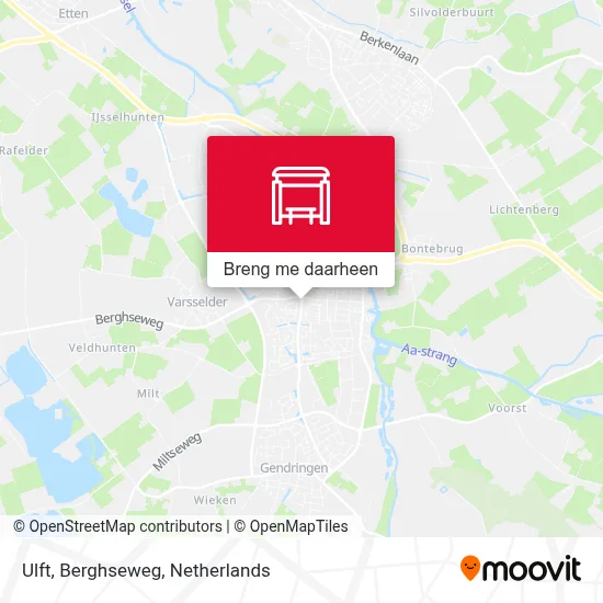 Ulft, Berghseweg kaart