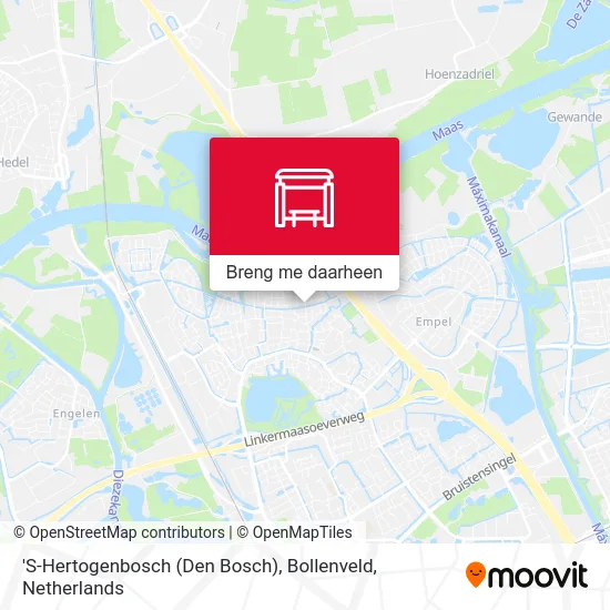 'S-Hertogenbosch (Den Bosch), Bollenveld kaart