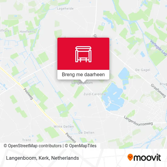 Langenboom, Kerk kaart