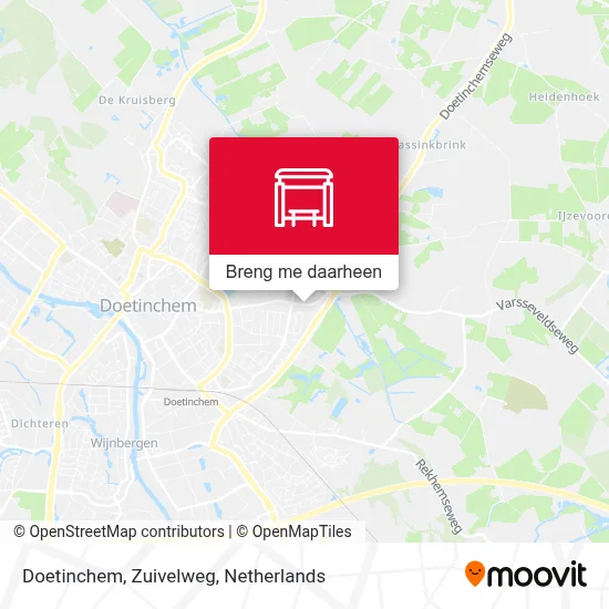 Doetinchem, Zuivelweg kaart