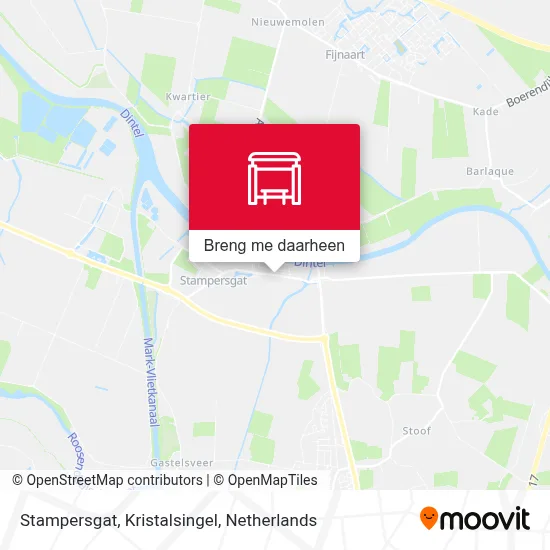 Stampersgat, Kristalsingel kaart