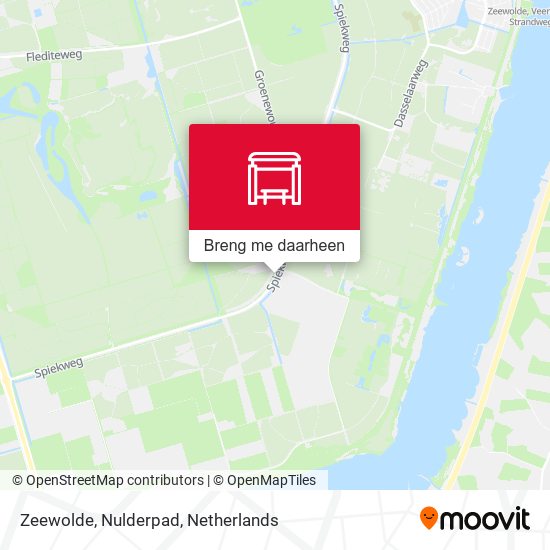 Zeewolde, Nulderpad kaart